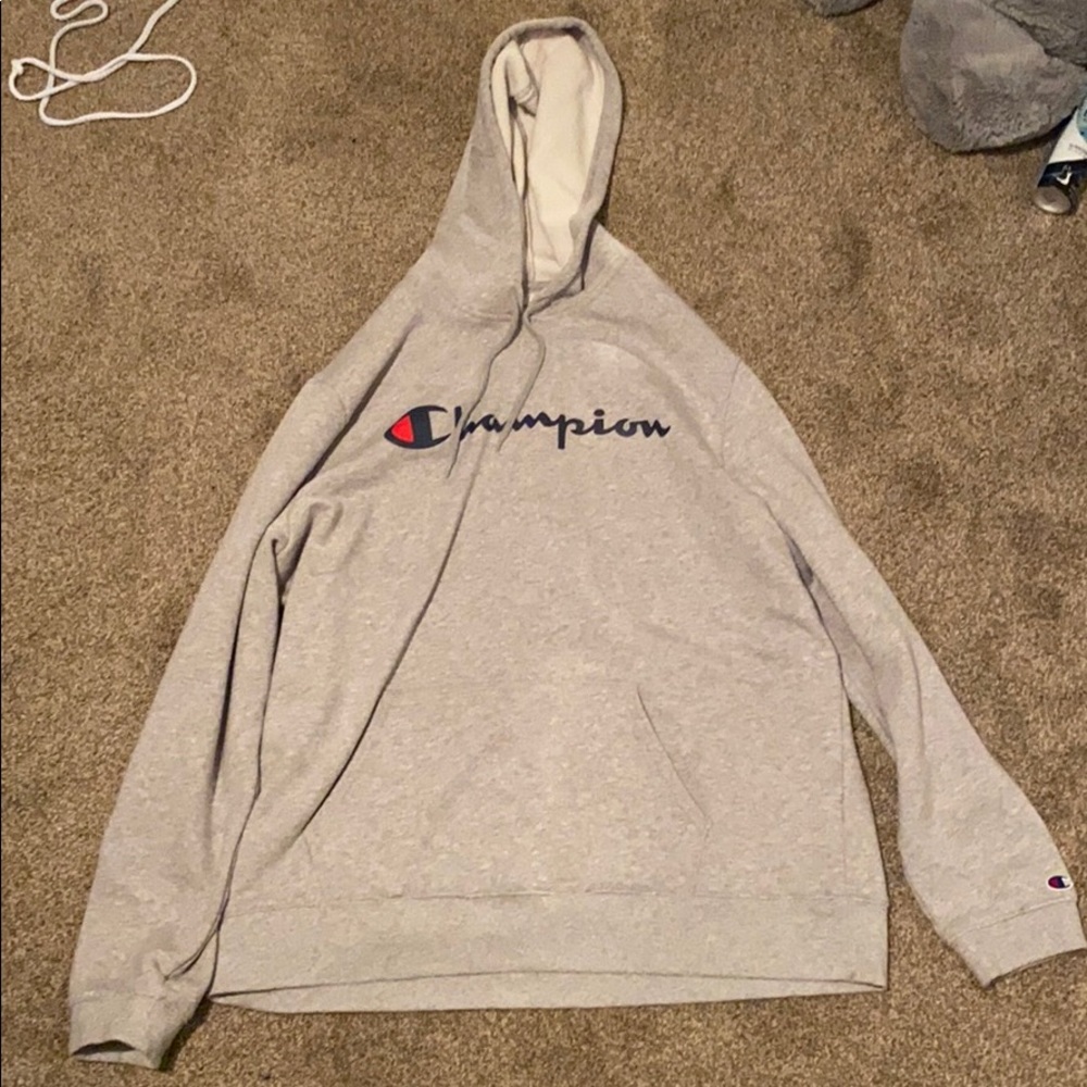 Champion Grey Hoodie